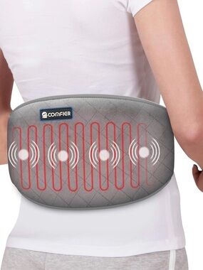 Comfier Heating Pad Back Massager with 2 Heat Levels & 3 Massage Modes NEW